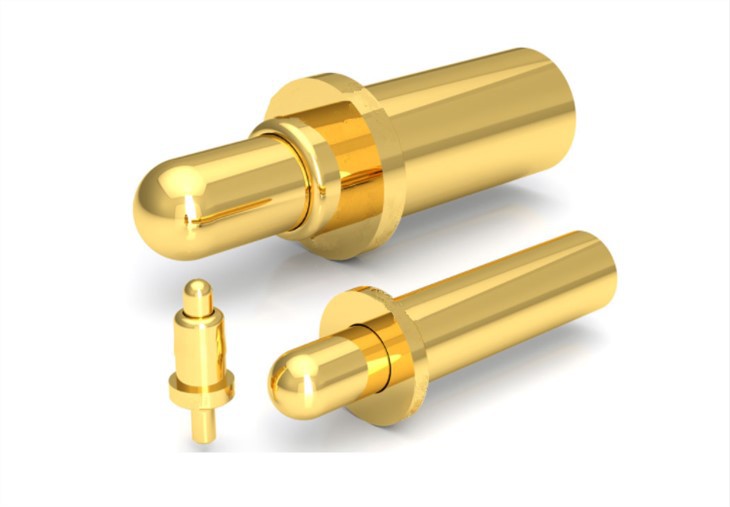 Pin Pogo cu arc placat cu aur