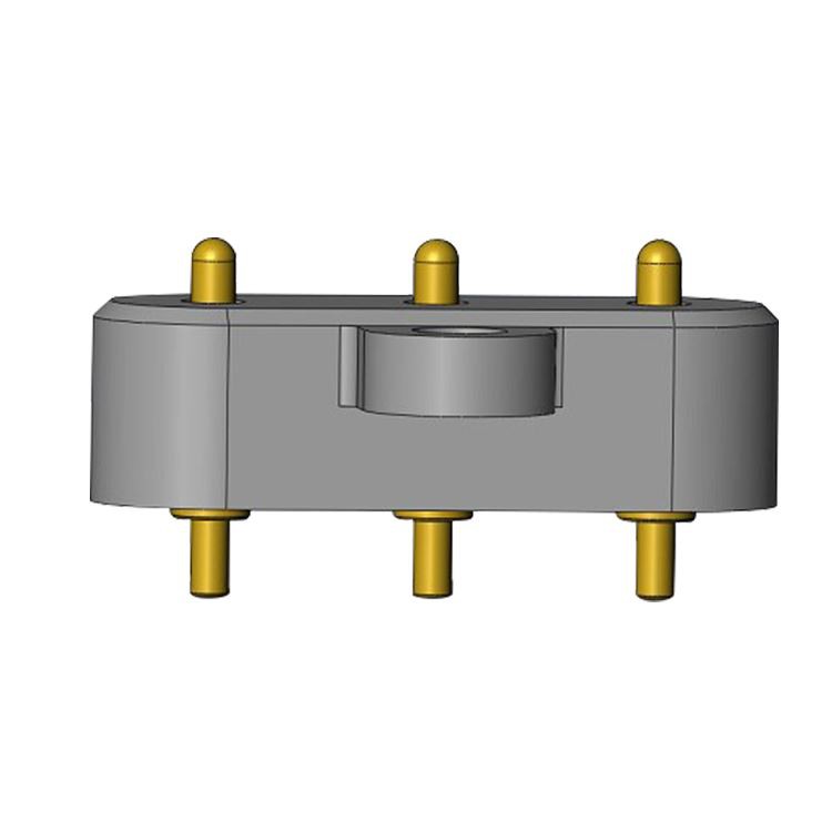 Prin hole Pogo Pin conectori circulari