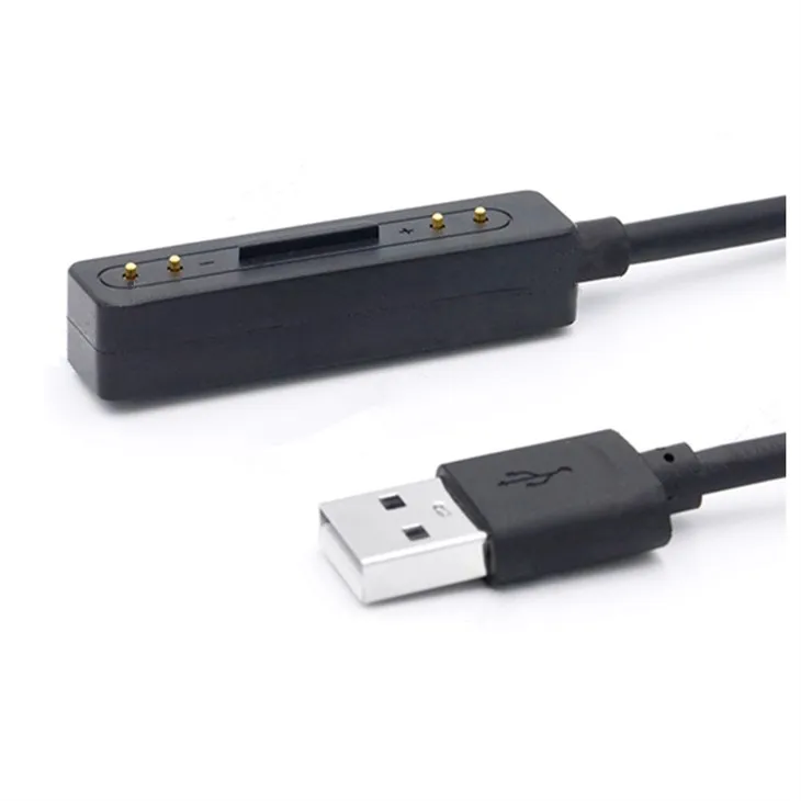 Conector magnetic placat cu aur cu 4 pini