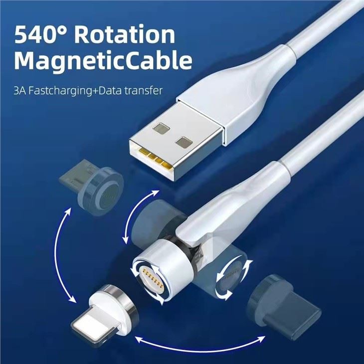 Magnetic Pogo Pin 360° Programming Cable