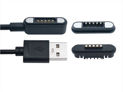 Conector de încărcare magnetic Pogo Pin cu 5 pini