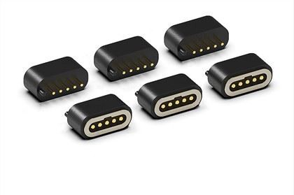 Conector cablu magnetic