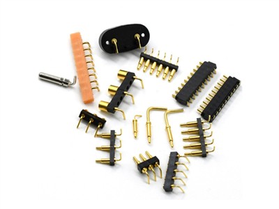 Conector Pogo în unghi drept masculin și feminin